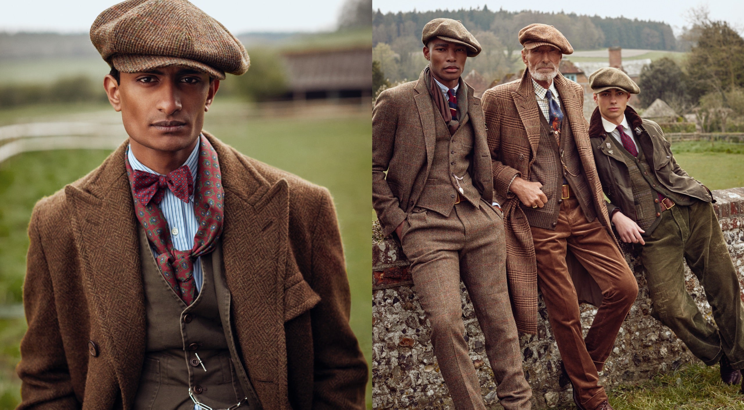 <strong>ON LOCATION</strong><br/><span>This season of Polo Originals, inspired by the golden era of Grand Prix car racing, was photographed at the Goodwood Motor Circuit, which is located in West Sussex, on the 12,000-acre Goodwood Estate. The Circuit has since become known for hosting a number of prestigious motorsport events, including the famous Festival of Speed and Revival.</span> <br/><rlmag_link href="https://www.ralphlauren.co.uk/en/search?cgid=brands-prl-tough-and-refined-cg"><button class="shop-collection">Shop the Story</button></rlmag_link>