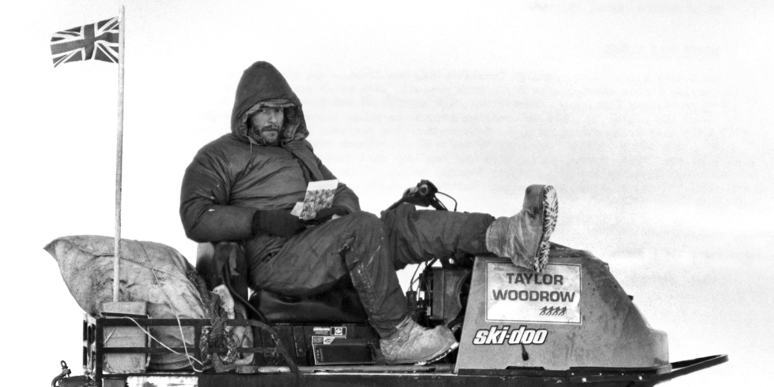<strong>COLD WAR</strong><br/><span>Fiennes reaches the North Pole in 1982</span>