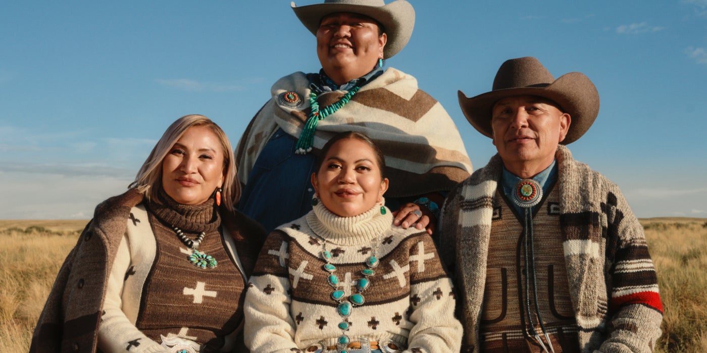 Ralph lauren native american sweater hot sale