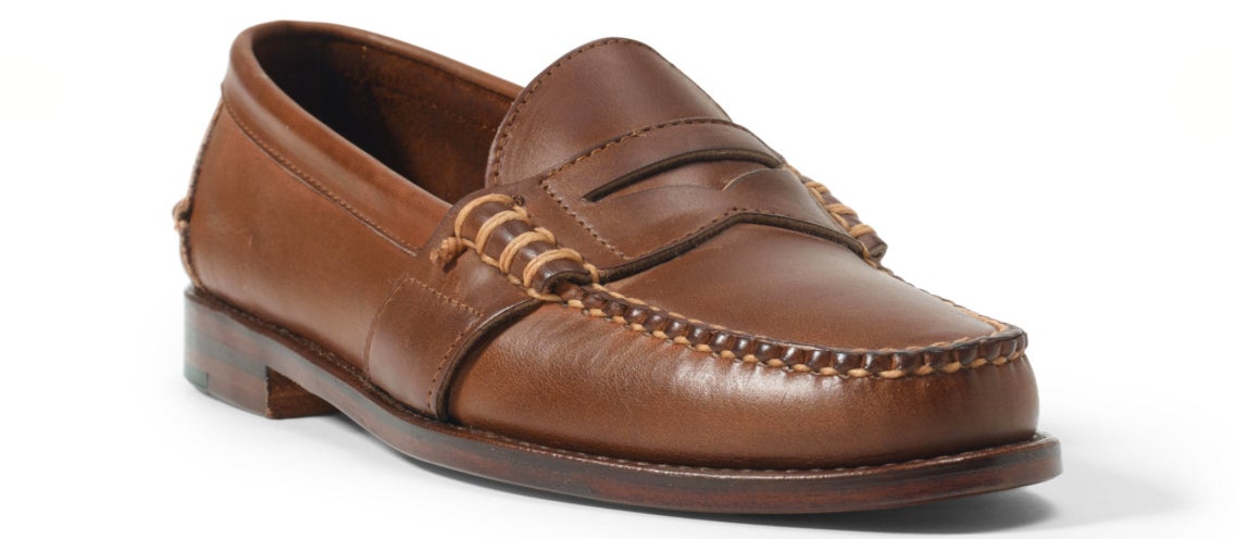 Ralph lauren penny loafers discount