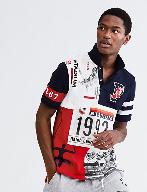 Ralph lauren 1992 stadium collection top