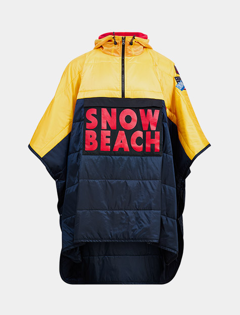 Snow Beach Poncho
