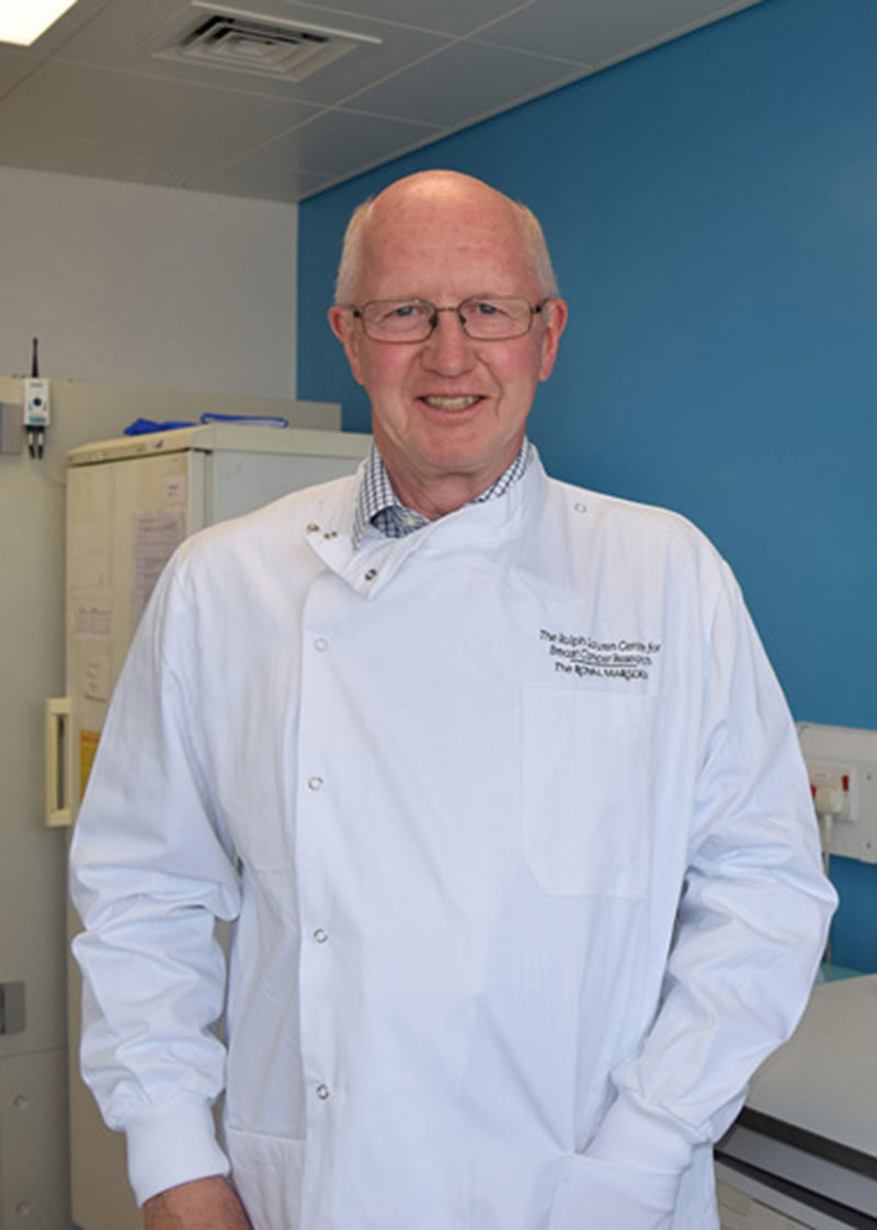                             Professor Mitch Dowsett, head of The Ralph Lauren Centre for Breast Cancer Research