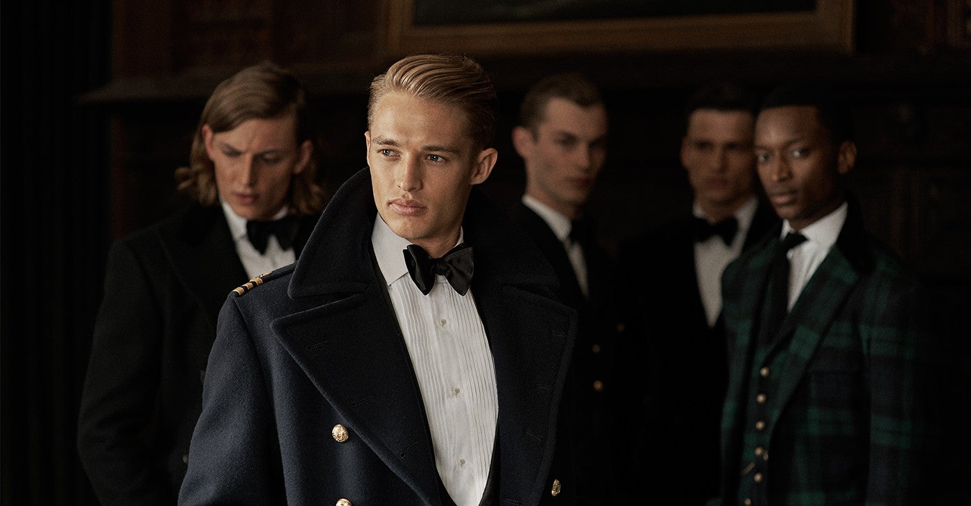 Ralph lauren dinner suit top