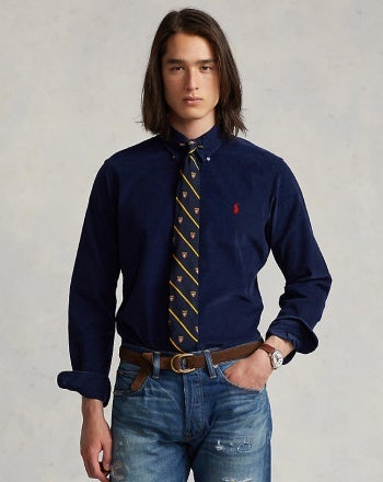 Men s Casual Shirts Men s Oxford Shirts Ralph Lauren UK