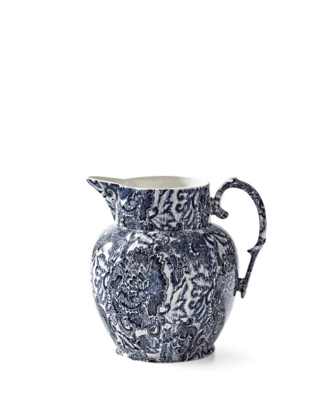 Faded Peony Etruscan Pitcher