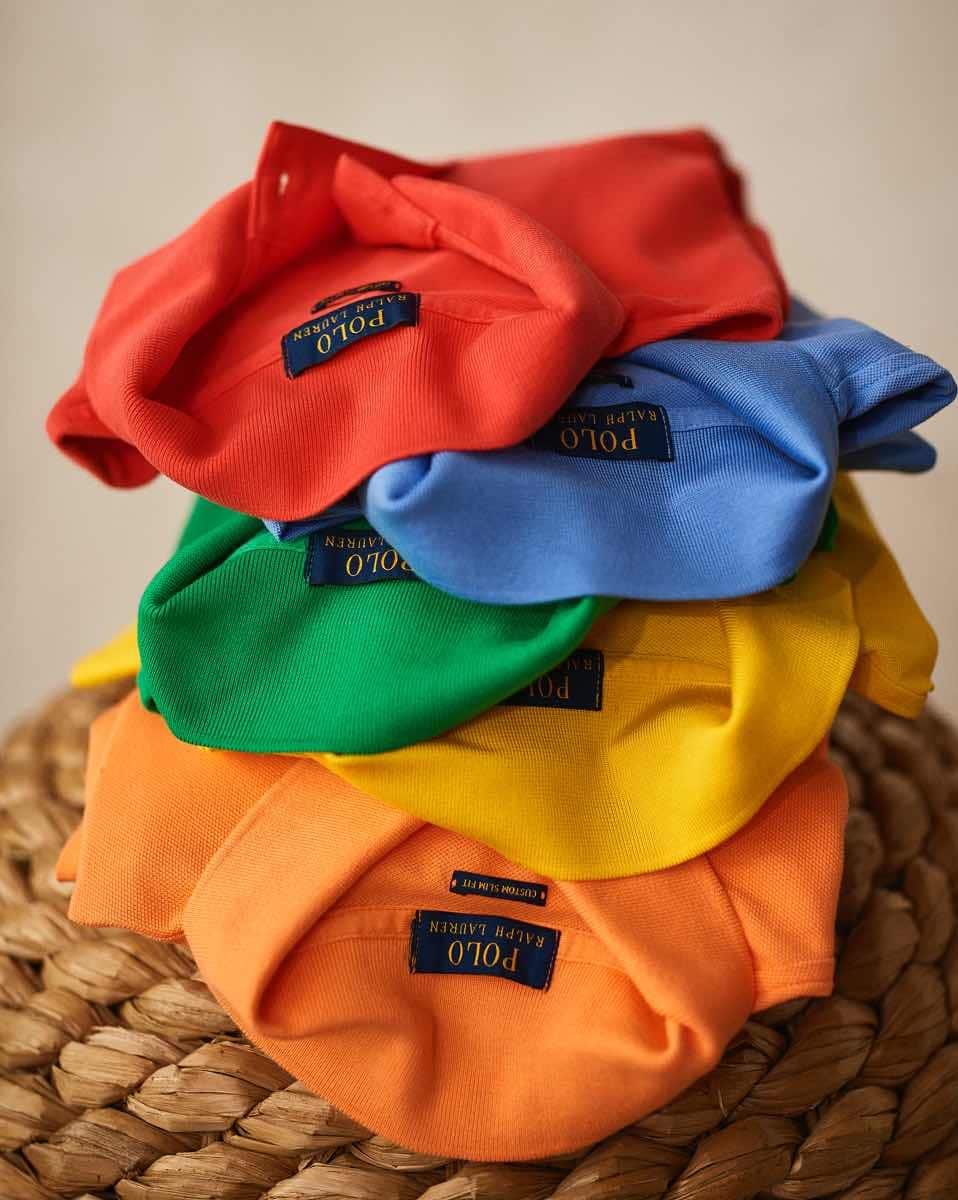 The Iconic Custom Slim Fit Mesh Polo