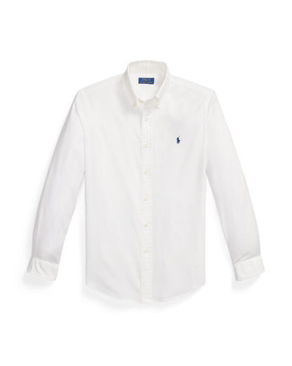 Slim Fit Garment-Dyed Oxford Shirt
