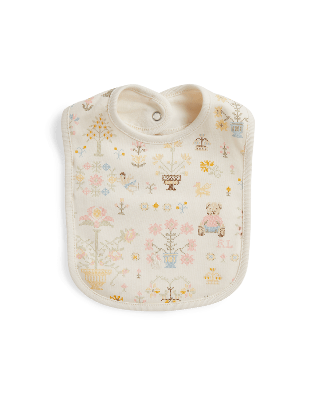 Polo Bear Cotton Interlock Bib