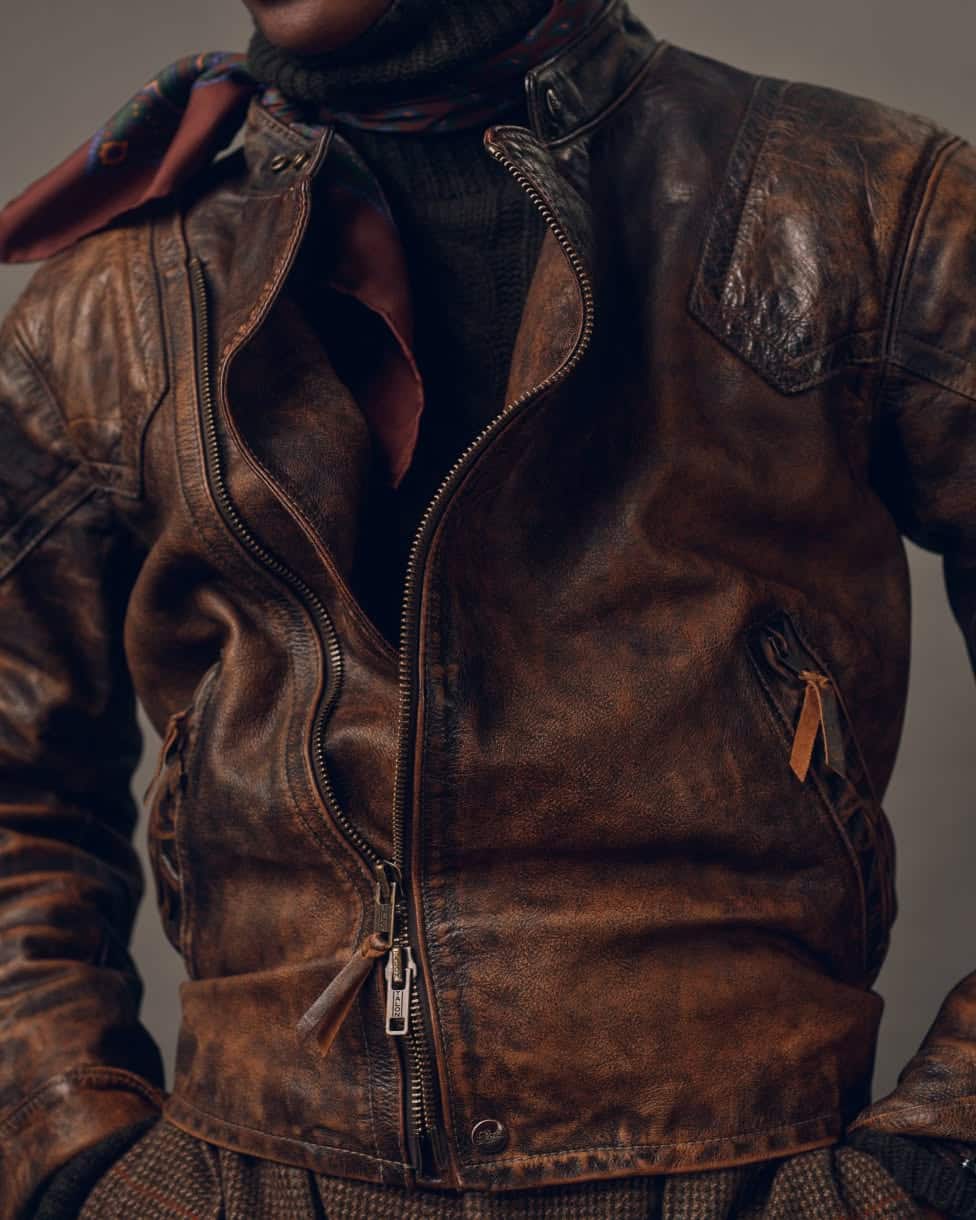 Leather Motorcycle Jacket