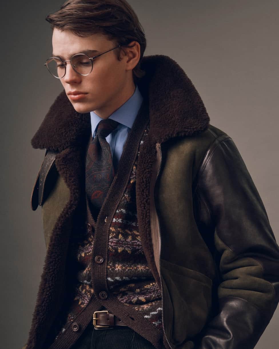 Shearling Flight Jacket