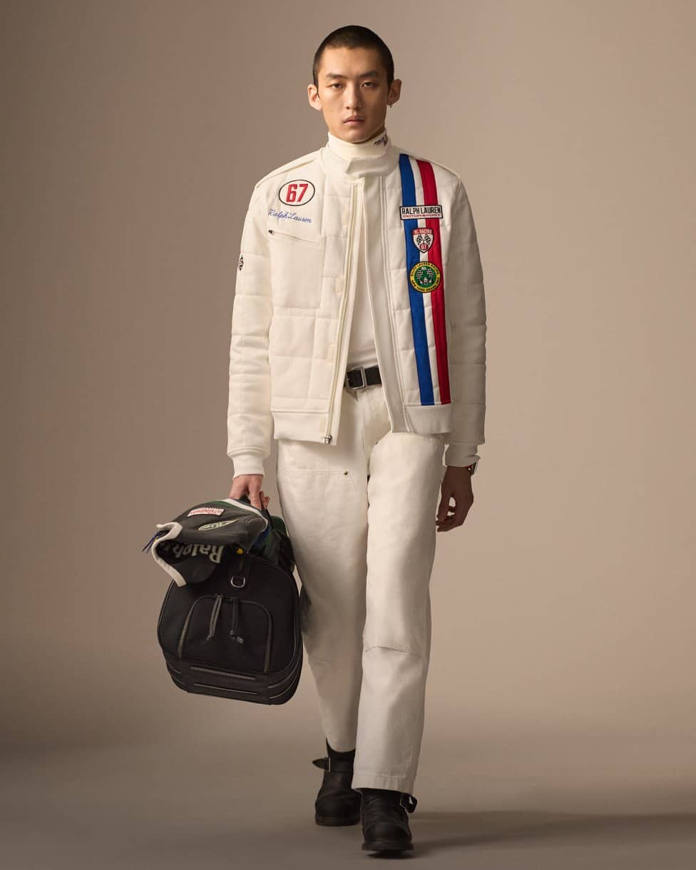 Stretch Double-Knit Track Jacket