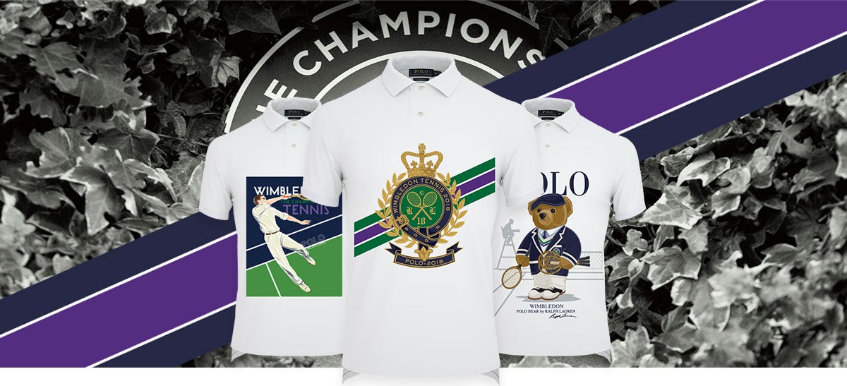 White Polo shirts with Polo Bear and nautical graphics