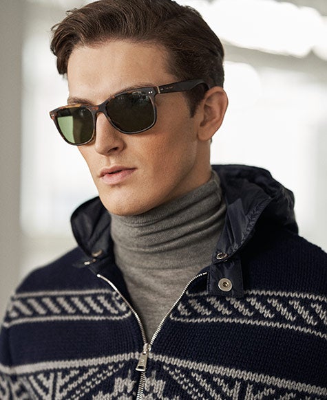 Wool-Blend Full-Zip Jumper
